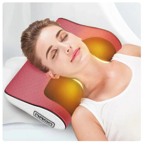 𝙉𝙤𝙤𝙧é 𝙂𝙡𝙤𝙬™ Red Pillow Massager – جهاز تدليك الوسادة الحمراء